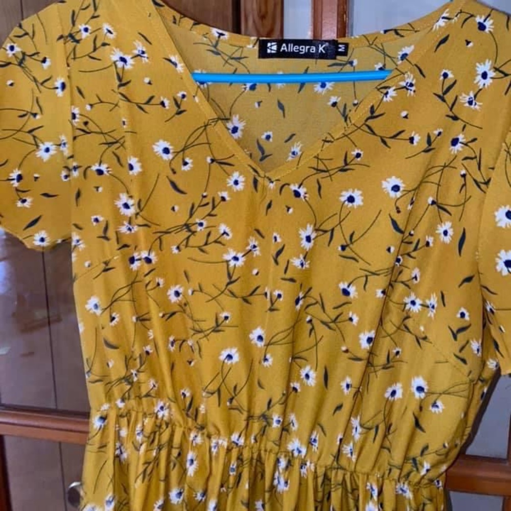 Floral print dress